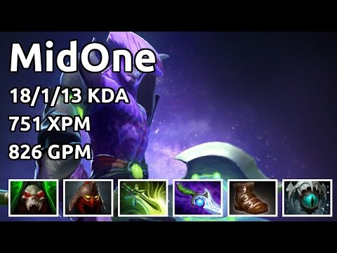 MidOne Faceless Void 18/1/13 K/D/A 751 XPM 826 GPM 161/18 LH/DN
