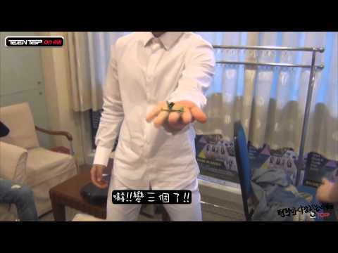 ♥小屁孩字幕♥ Teentop ON AIR-- 休息室突襲 MUSIC BANK IN 越南