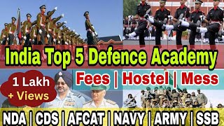 Top 5 Defence Academy in India |  NDA Coaching in Delhi | NDA,CDS, AFCAT,NAVY,SSR, X and Y Group