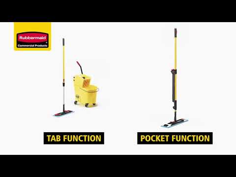 Product video for Adaptable Flat Mop 18" Frame Designed for WaveBrake®