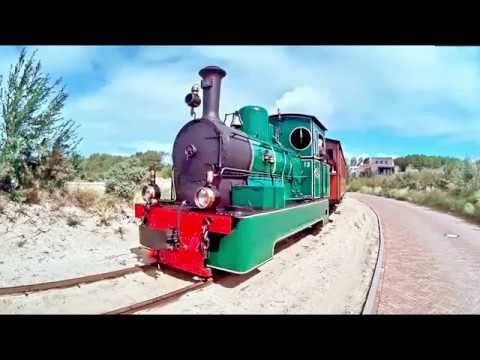 Die RTM Dampfzugmitfahrt über den Brouwersdam (Niederlande)