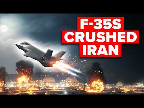 How US F-35s OBLITERATED Iran’s Entire Air-Defense Network in Minutes