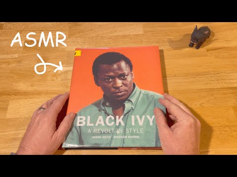 Black Ivy vintage men's fashion book 👔 - soft-spoken relaxing ASMR lofi