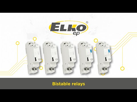 Relais électromécanique bistable - BR-220-20 - ELKO - AC / 2NO