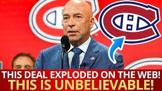 IT JUST BEEN REVEALED! HABS ARE BRINGING IN A GREAT PLAYER! LOOK AT THIS! CANADIENS NEWS