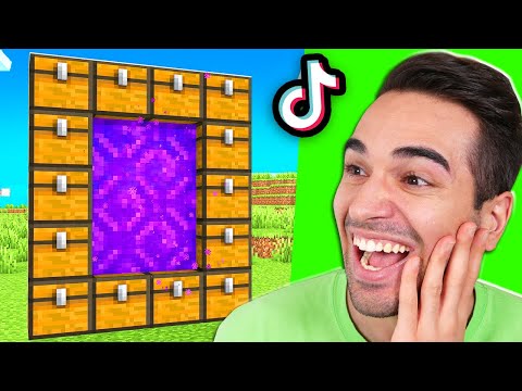 PROVO I TIK TOK SEGRETI DI MINECRAFT