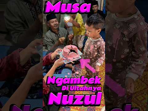 Musa ngambek di ulang tahun Nuzul #comedy #minivlog #anakdesa #ultah #sedih