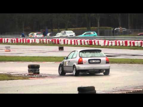 Bigda Zenon - Honda Civic - SuperOES Puchar Jesieni Tor Kielce 11-11-2015