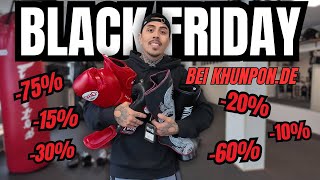 Der GRÖßTE Kampfsport SALE! - Meine TOP 10 BLACK FRIDAY DEALS bei KhunPon.de