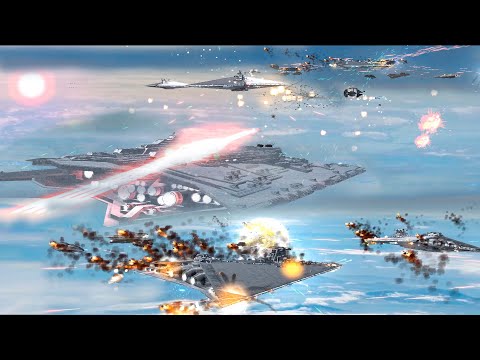 ⚔️ Annihilator + Secutors vs Mon Calamari 90 Fleet | Star Wars Epic Battle
