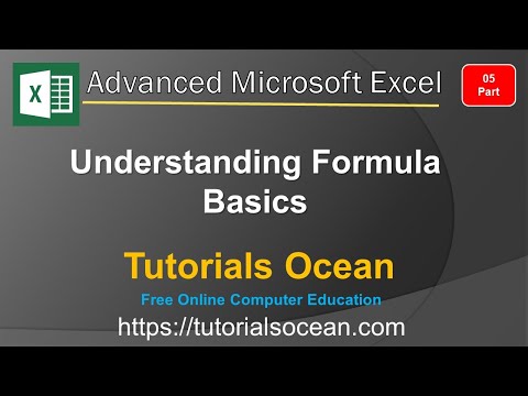 Part 5: Advanced Excel Course – Understanding Excel Formula Basics in Urdu/Hindi – Tutorials Ocean