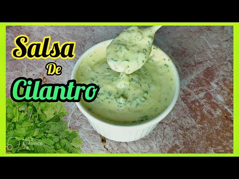 Está salsa de Cilantro está increíble [ Solo un Paso y Listo ] @SABORESVENEZOLANOS