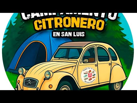 Campamento Citronero en Santa Rosa de Conlara, San Luis - Argentina 