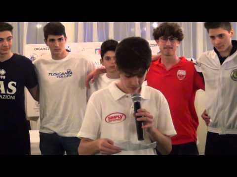 02-06-2015: Finali U15M, il patto etico degli atleti