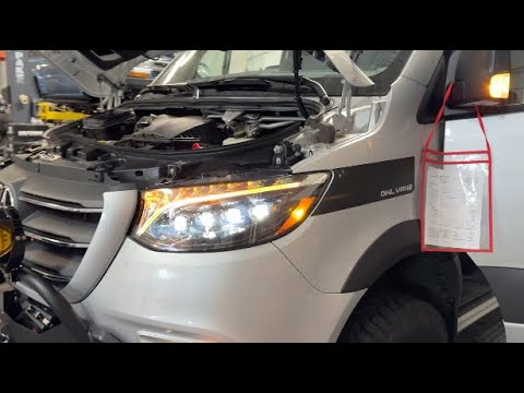 Sprinter AlphaRex Headlight Install
