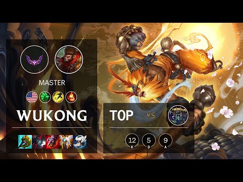 Wukong Top vs Nasus - NA Master Patch 12.1