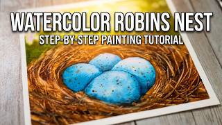 Paint This Beautiful Spring Scene πΈ Easy Watercolor Tutorial