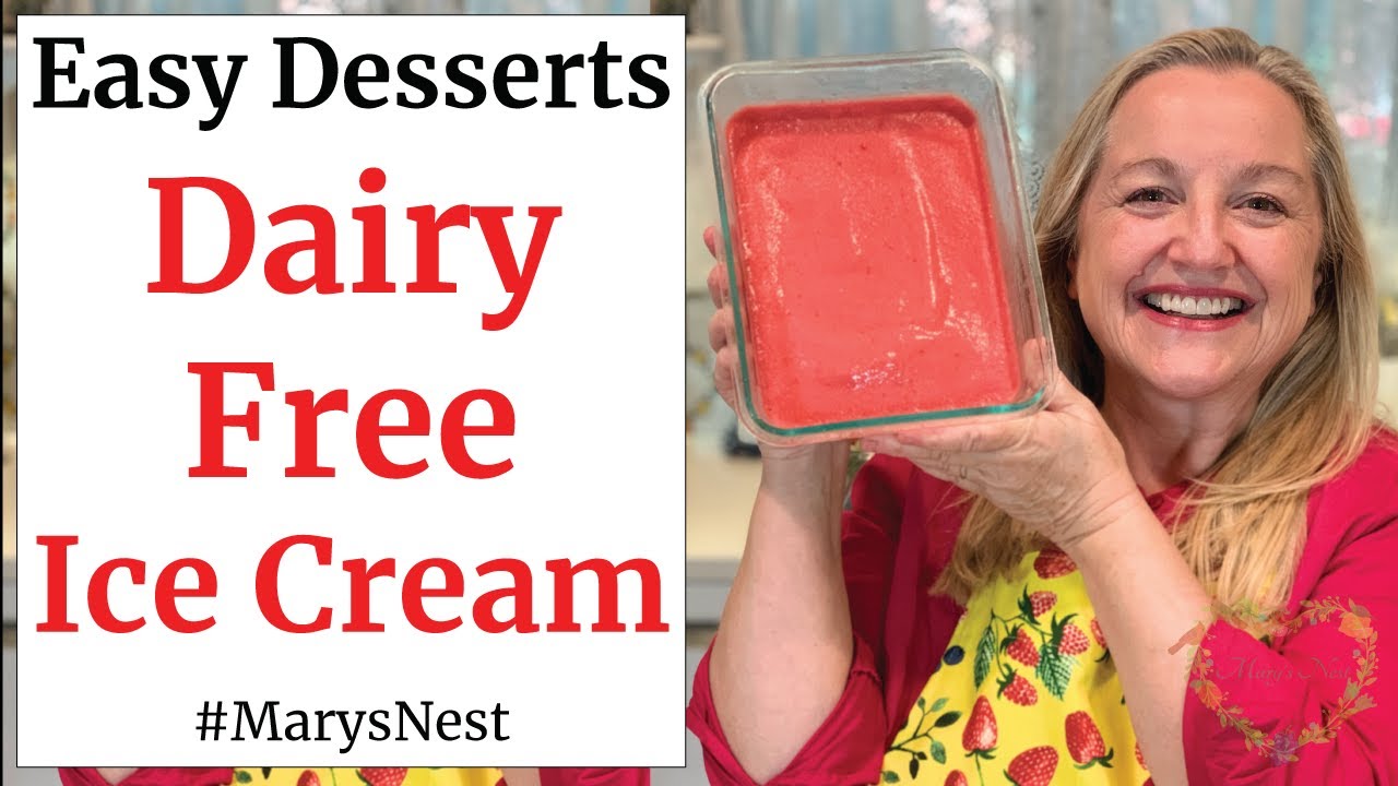 Dairy Free Ice Cream Recipe - Ready in 5 Minutes