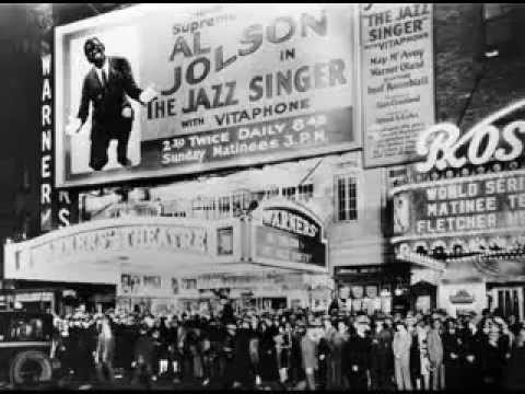 Al Jolson Sings I'm Sitting On Top Of The World