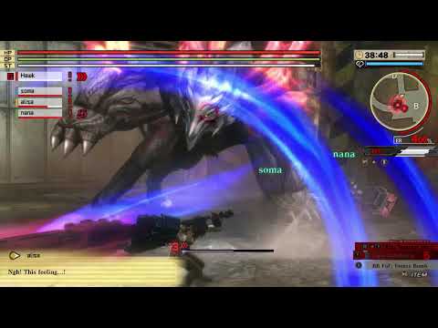 God Eater 2 Rage Burst (In The hunters' Wake) especial survival mission 1/3
