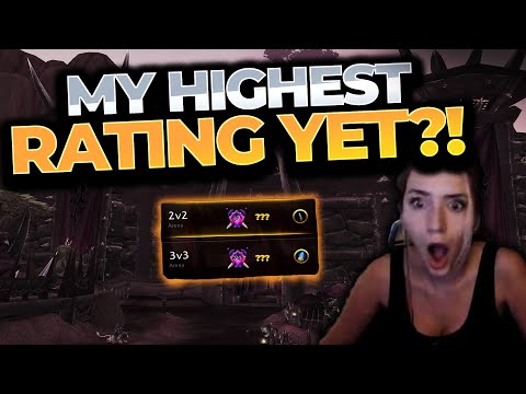 I FINALLY REACHED THIS GOAL IN ARENA!! | Getting 3k Rating in 2s PART 2