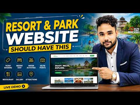 Resort Park Tourism Website — website by 24siteshop