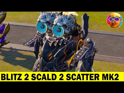 BLITZ 2 SCALD 2 SCATTER MK2 WAR ROBOTS REMASTERED