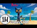 Pete The Cat Pete At The Beach 1 Hr Collection KittyCatCollection English Story Book
