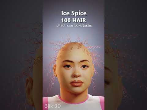 Ice Spice with Hair #icespice #nydrill #hairstyle #hair #music