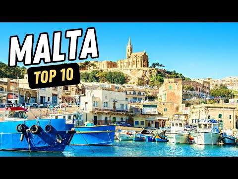 10 Best Places To Visit In Malta 🇲🇹 - 4k Travel Guide