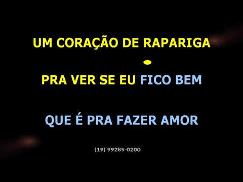 Manu ft  Tierry - Coração de rapariga - Karaokê