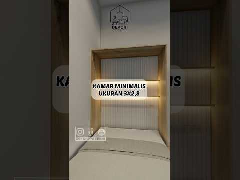 Buat kamu yang pengen merombak kamar 3x2,8 jadi lebih estetik, yuk intip inspirasi dekorasinya! ✨🛏️