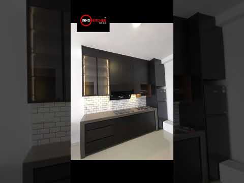 Black wood Style From Inno Kitchen
