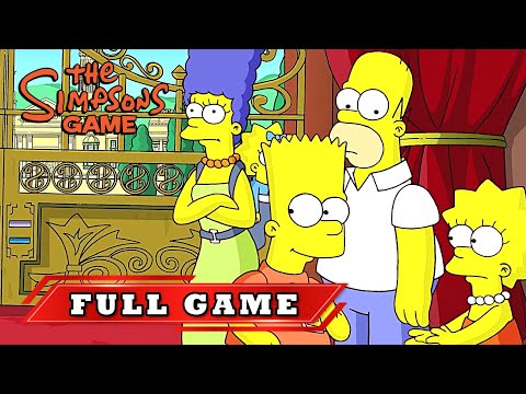 The Simpsons Game - Full Game | Longplay Walkthrough Gameplay | Full Story | Xbox 360 HD