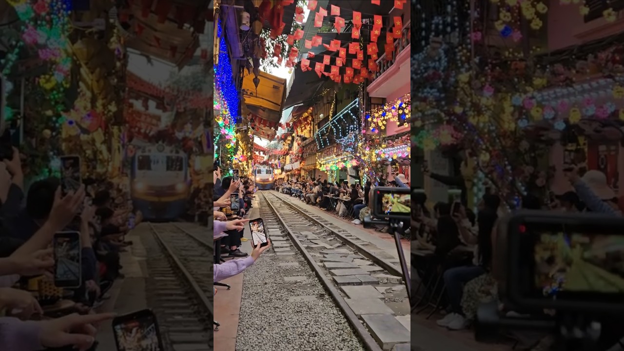 ? 하노이에서 가장 아찔한 명소 | #하노이#트레인스트리트#이색명소#쇼츠#유튜브쇼츠#shorts#fyp#vi…