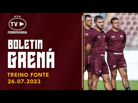 [BOLETIM GRENÁ] Treino Fonte Luminosa - 26.07.2023!