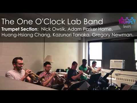 The One O'Clock Lab Band - TRUMPET SECTION