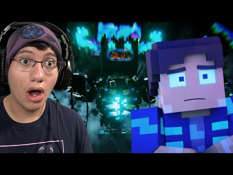 THIS WAS AWESOME! || MINECRAFT WARDEN RAP | "Quiet Please!" | Animated Music Video REACTION