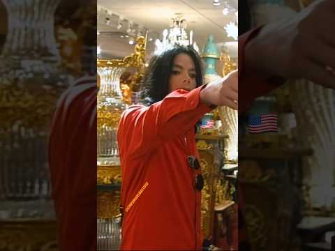 MICHAEL CASUALLY SPENDS $6 MILLION DOLLARS IN 4 MINS😮🤑💰#michaeljackson#moonwalk#viral#king#live