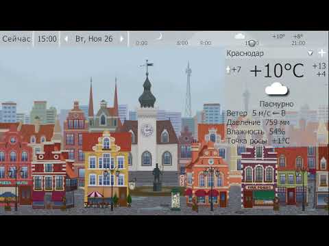 Погода. Краснодар. 25 - 27 ноября 19 г.