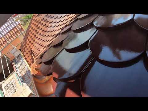 Biberschwanz Hechtgaube Teil 31 - Gaube in Biber decken -  Video Tutorial