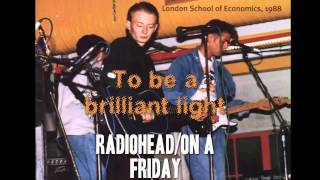 Radiohead/On A Friday-Woodworm Demo - Full Album (1988)