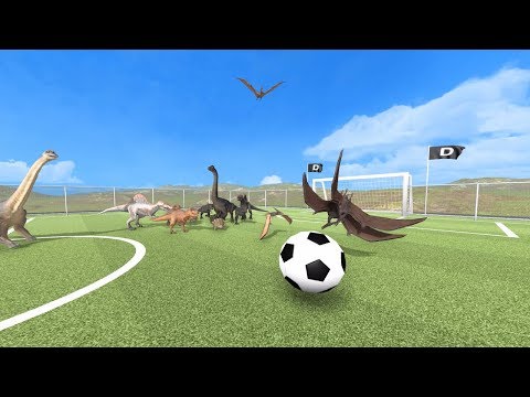 Dinosaur Soccer Football Match - GOAL! GOAL! GOAL!