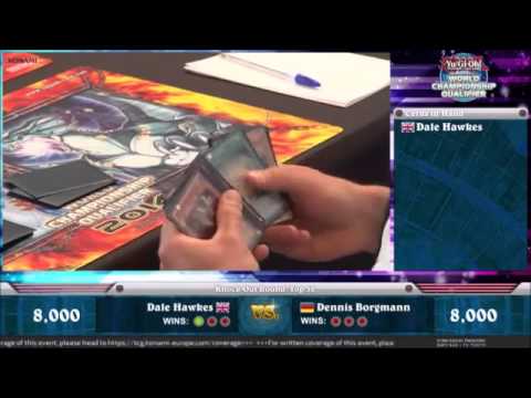 Yugioh WCQ European Championship 2014 Top 32 Dale Hawkes (Bujin) Vs Dennis Borgmann (Lightsworn)