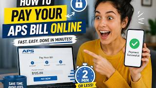 How to pay your APS bill online