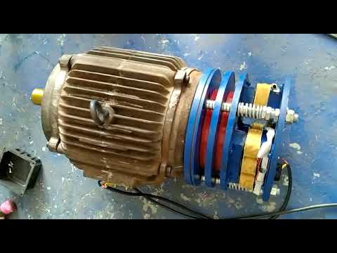 Ac induction motor brake