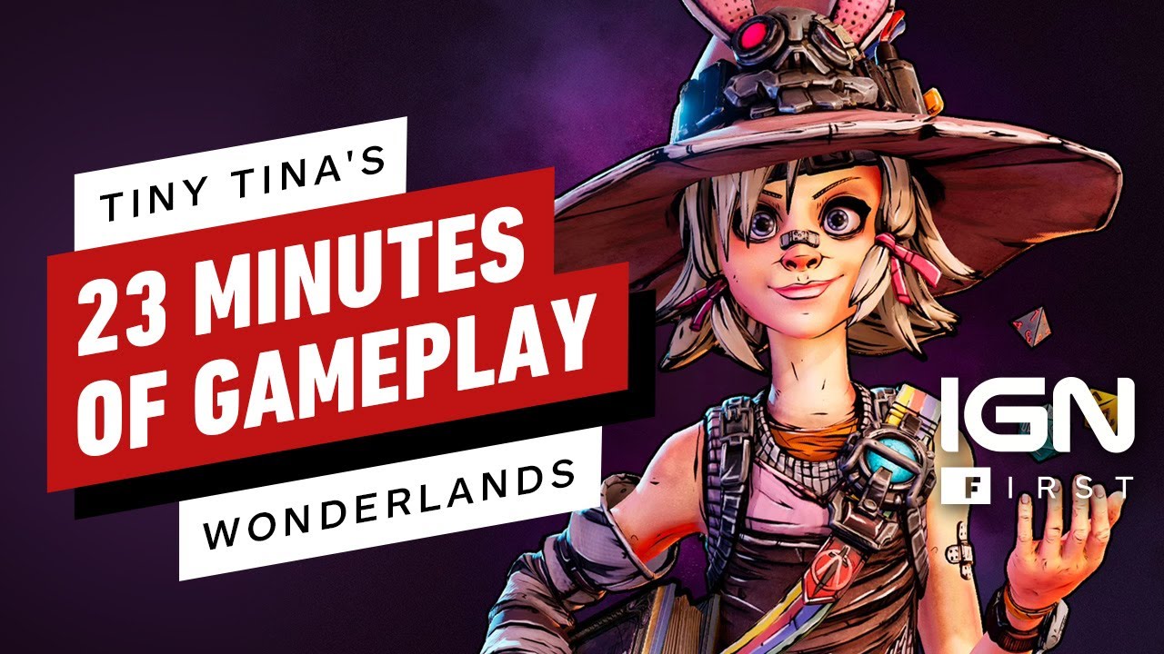 Обложка видео 23 минуты геймплея Tiny Tina's Wonderlands