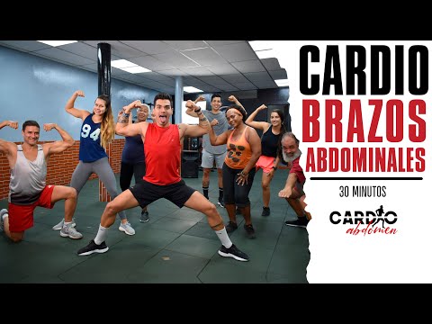 REDUCE BRAZOS y CINTURA con este CARDIO para PRINCIPIANTES | 30 minutos