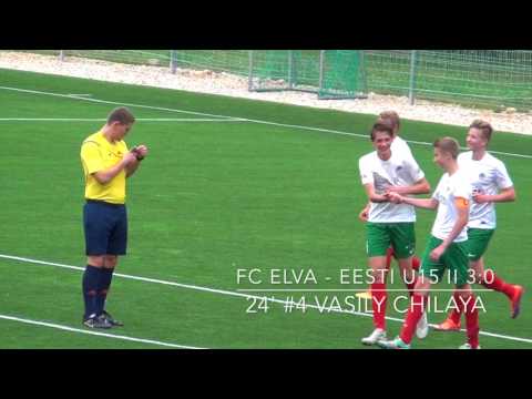 11. voor 2017: U-17 FC Elva - Eesti U15 II 3:0 (3:0)