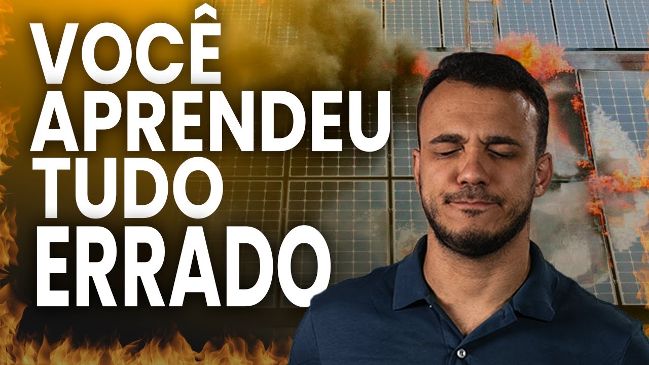 🔥PLACA SOLAR pegando FOGO: como evitar esse problema na ENERGIA SOLAR?